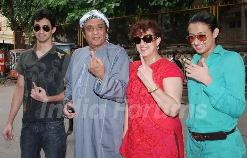 Ranjeet with his family