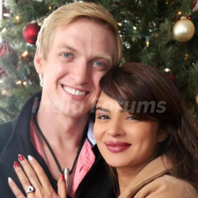 Aashka Goradia with Brent Goble
