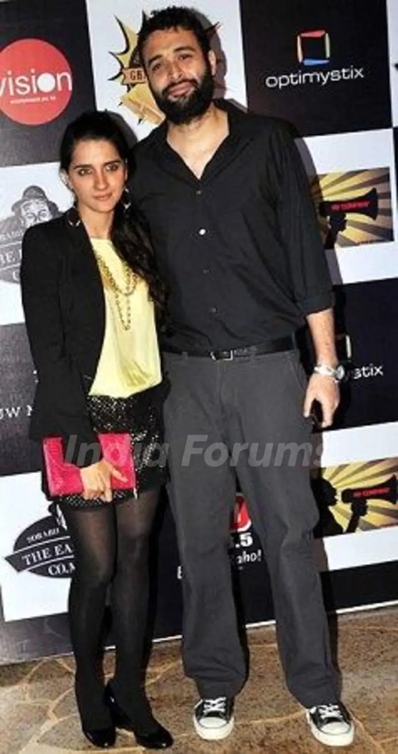 Shruti Seth with Husband Danish
