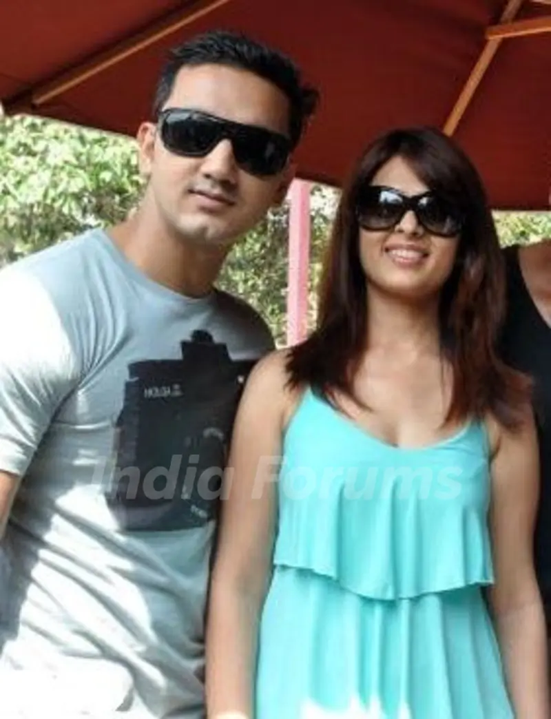 Anjana Sukhani with Rehan Khan