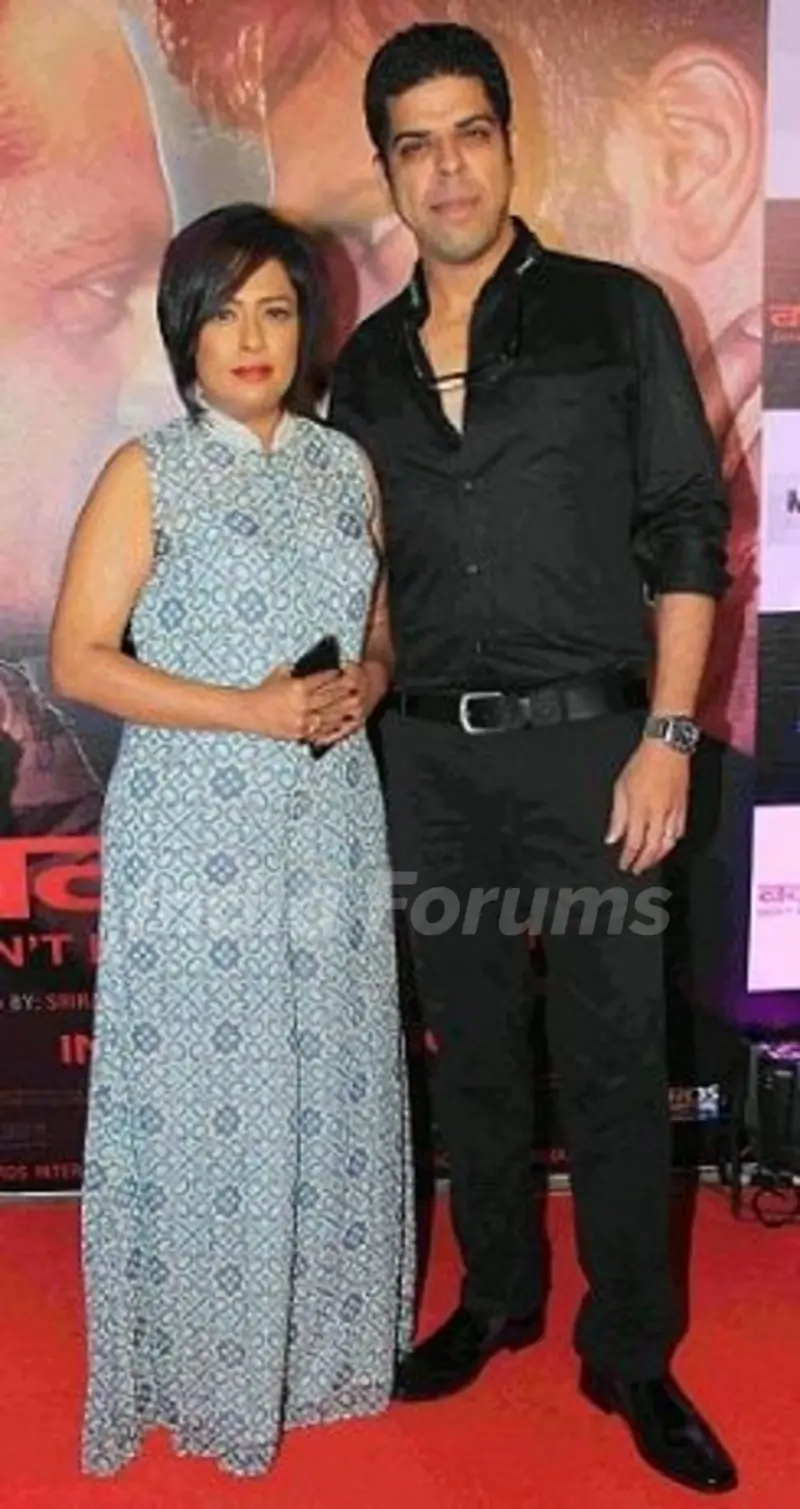 Ashwini Kalsekar with husband