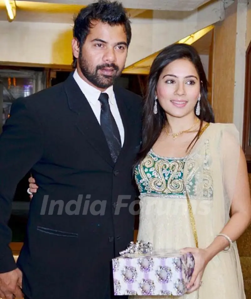 Shabir Ahluwalia with his wife