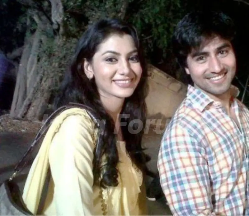 Sriti Jha with her ex-boyfriend, Harshad Chopda