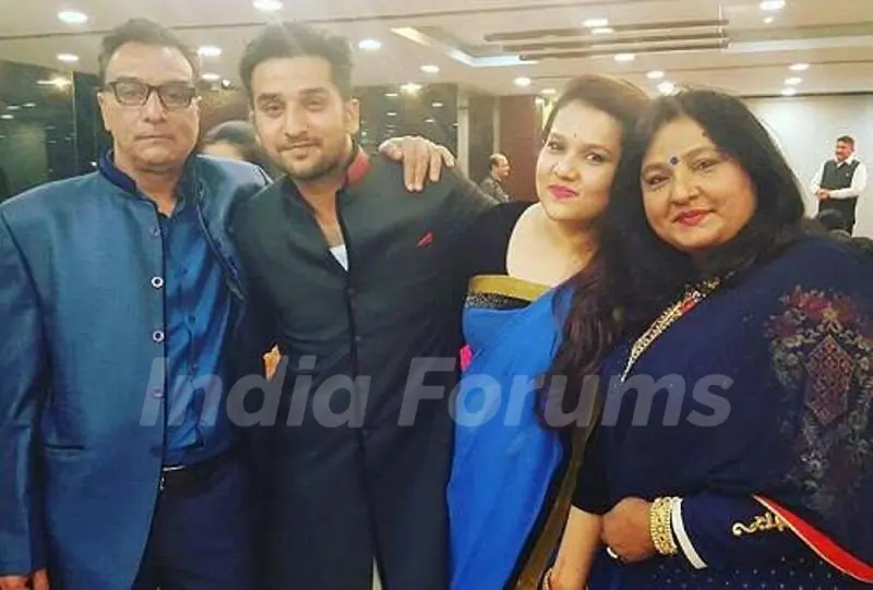Vibha Chibber With Her Family