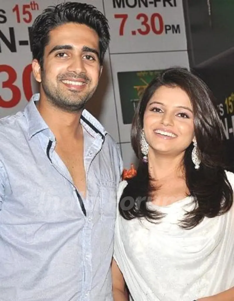 Rubina Dilaik with Avinash Sachdev