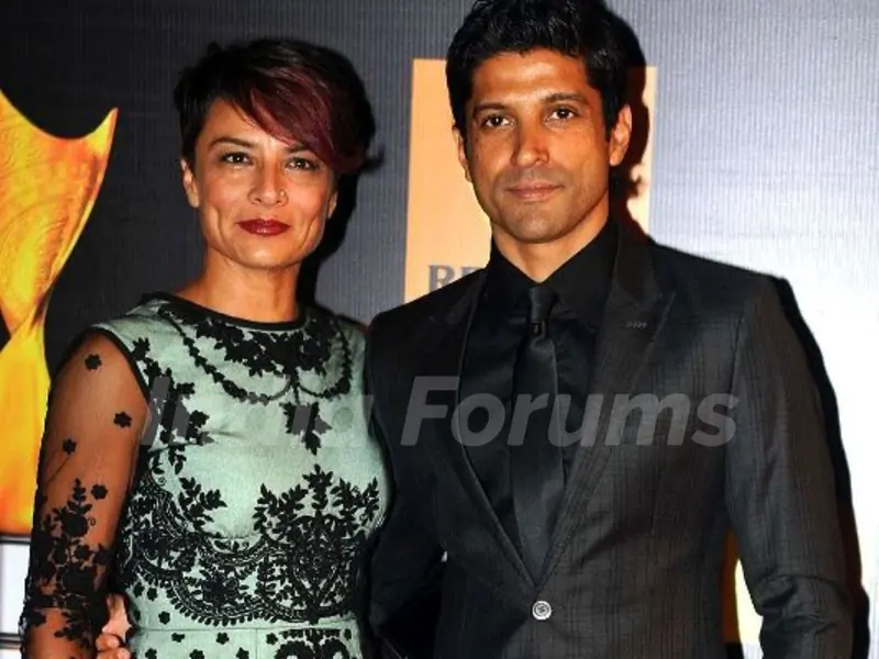 Adhuna Akhtar with her Ex-husband Farhan Akthar
