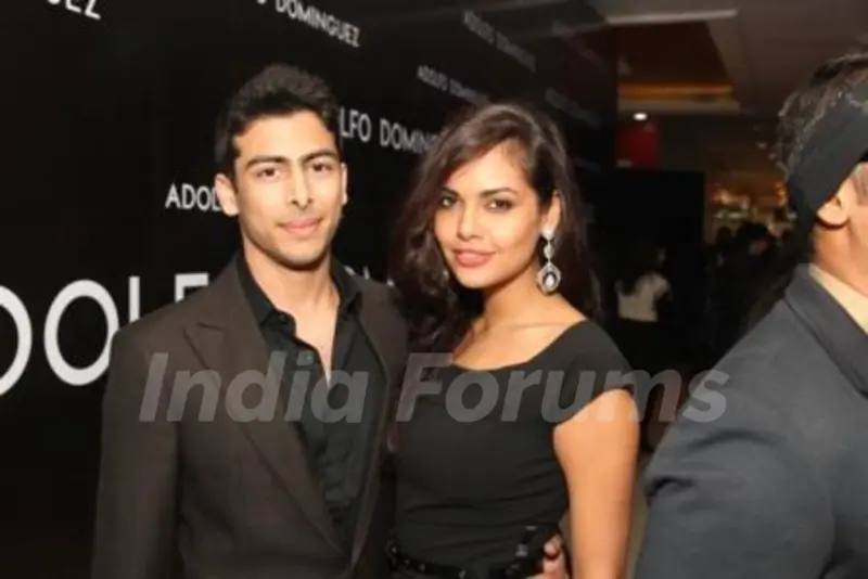 Esha Gupta with Armaan Gujral