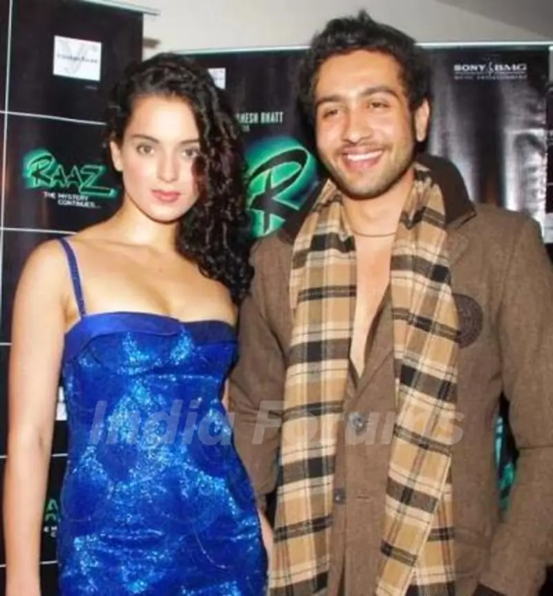 Kangana Ranaut With Adhyayan Suman
