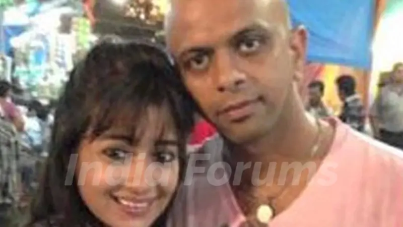 Tina Datta with Paresh Mehta