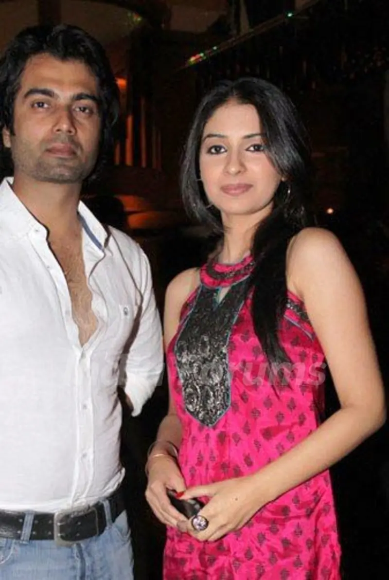 Avantika Hundal with Arhaan Behl