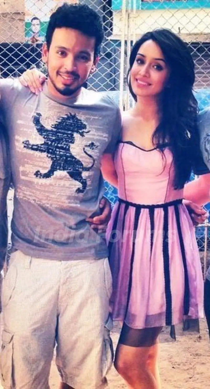 Shraddha Kapoor with Rohan Shrestha