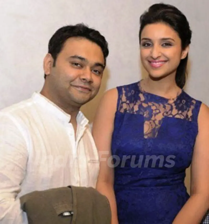 Parineeti Chopra with Maneesh Sharma
