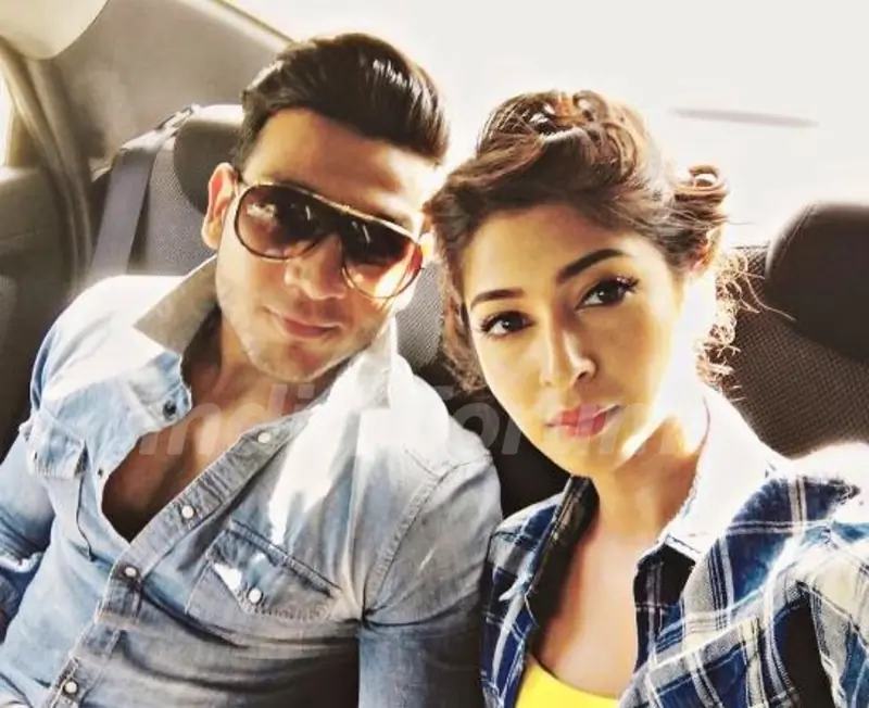 Sonarika Bhadoria with Vikas Parashar