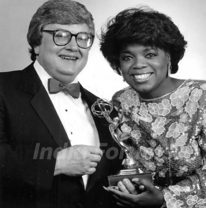Oprah Winfrey and Roger Ebert