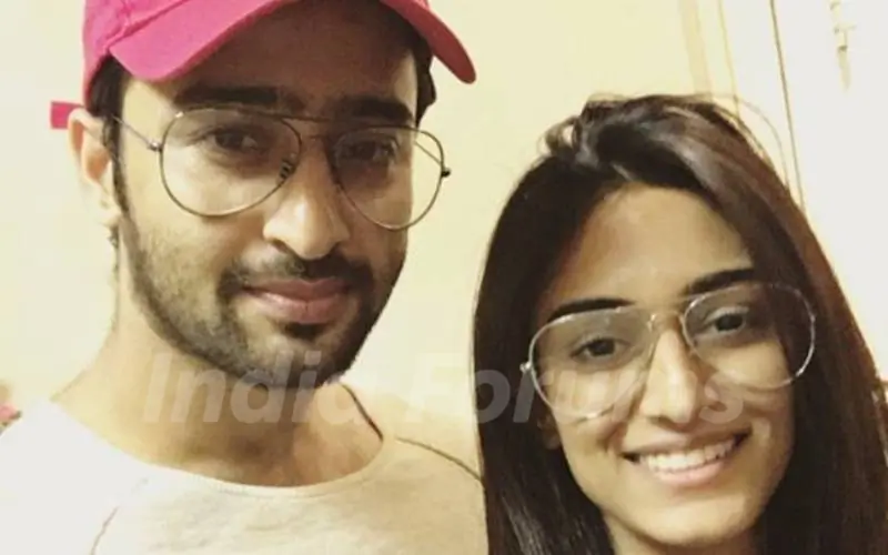 Erica Fernandes With Shaheer Sheikh