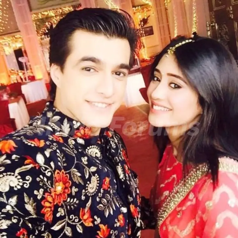 Shivangi Joshi and Mohsin Khan