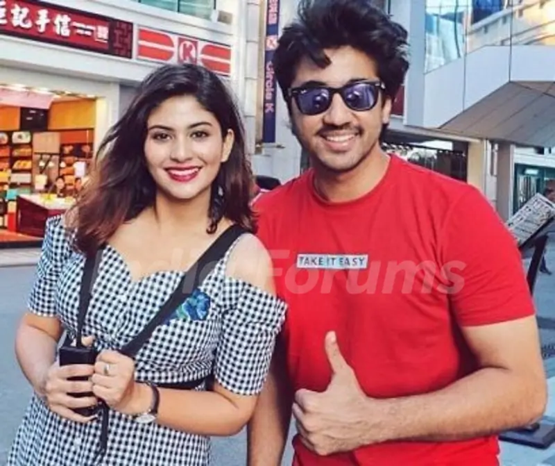 Shanice with Nikhil