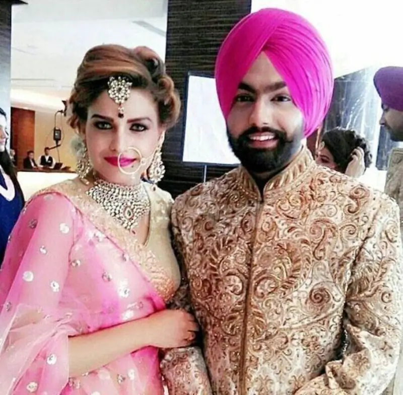 Himanshi Khurana with Ammy Virk