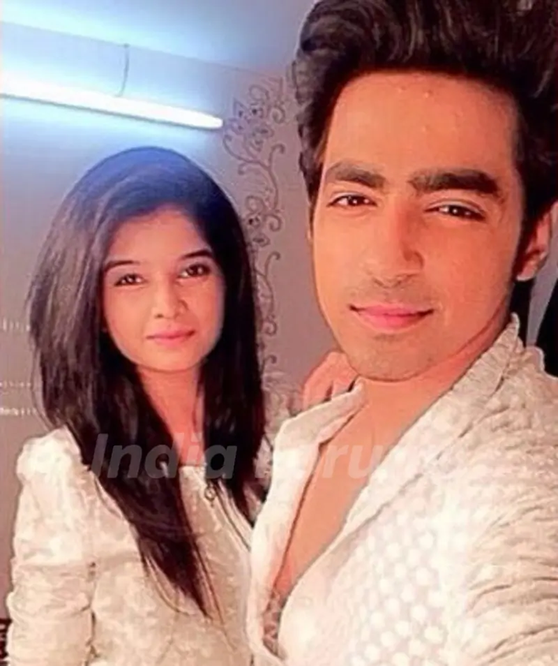 Bhavika Sharma with Arjun Pandit.