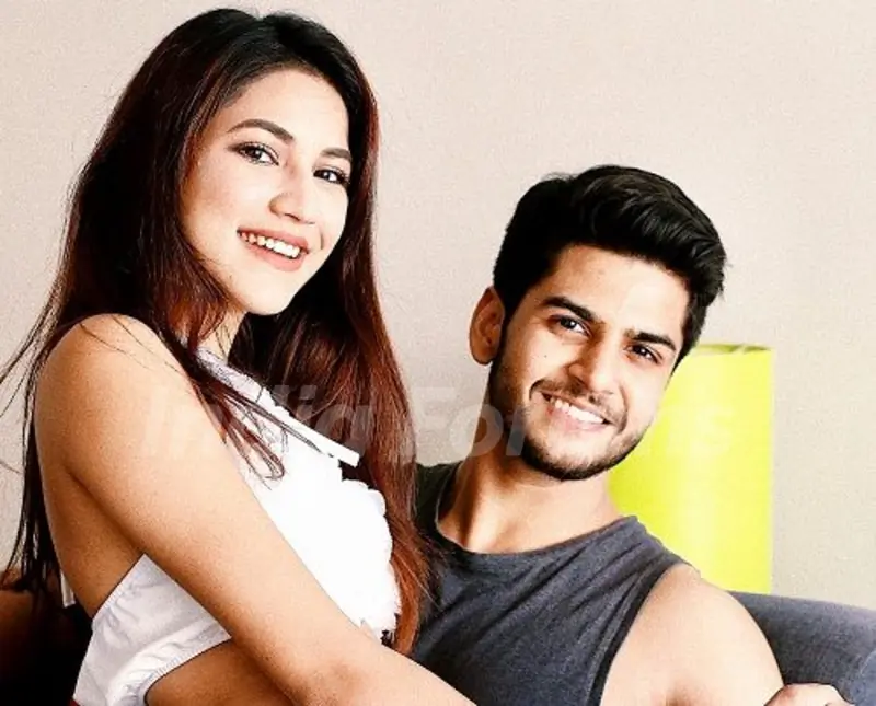 Shivani Singh with Krishh Pathak