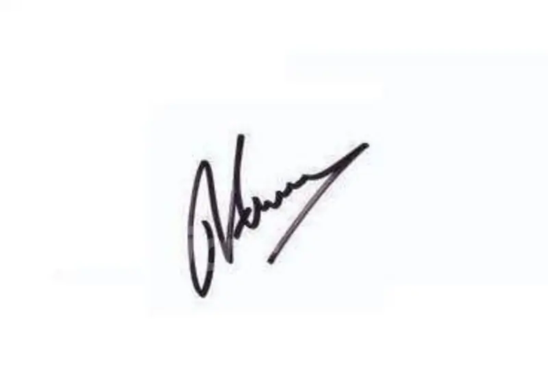 Ravichandran Ashwin signature