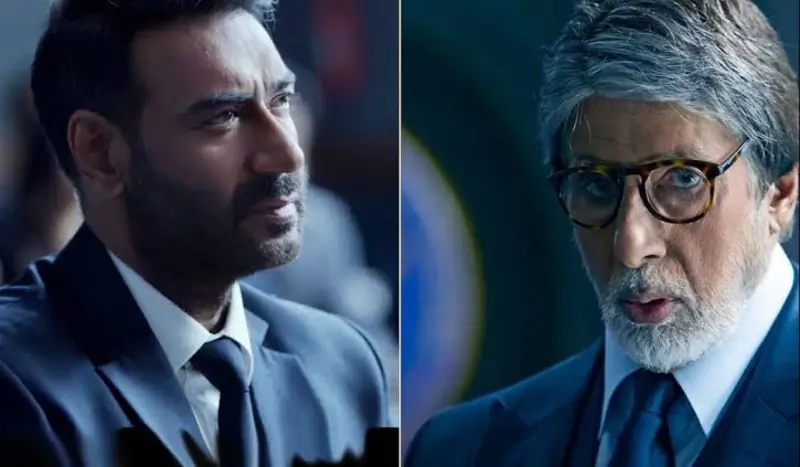 Ajay Devgn and Amitabh Bachchan