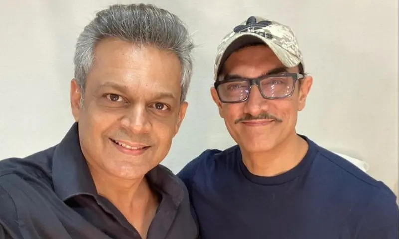 Nasirr Shah and Aamir Khan 