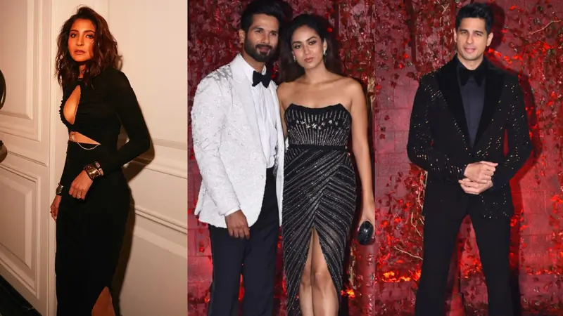Anushka Sharma, Shahid- Mira and Sidharth Malhotra