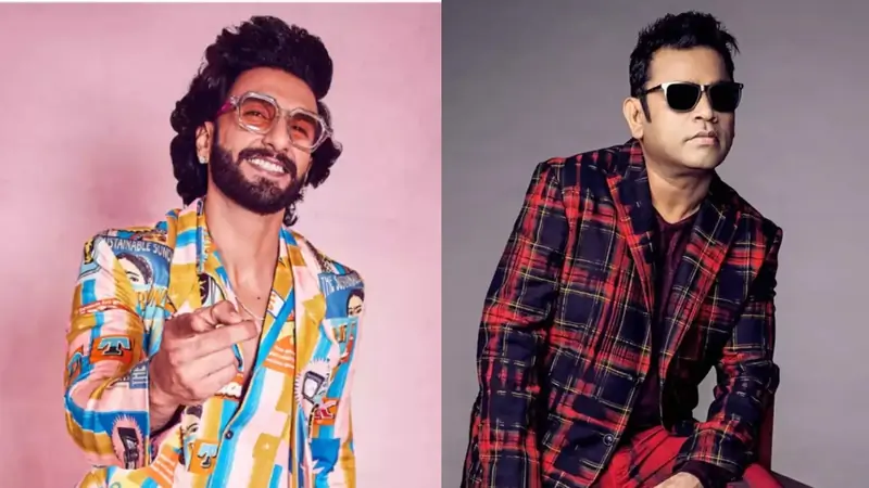 Ranveer Singh and A.R Rahman