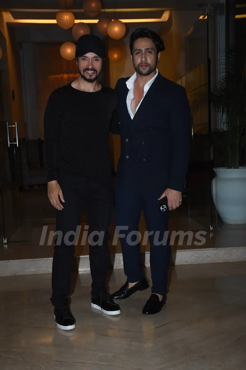 Darshan Kumar spotted at Aashram success party at Andheri 