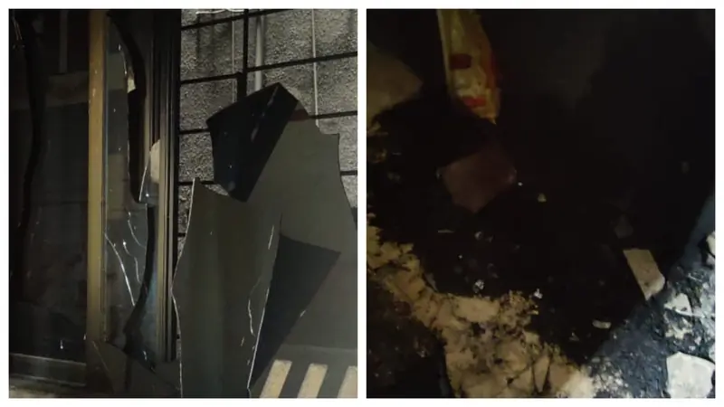 Property damage caused due to the fire