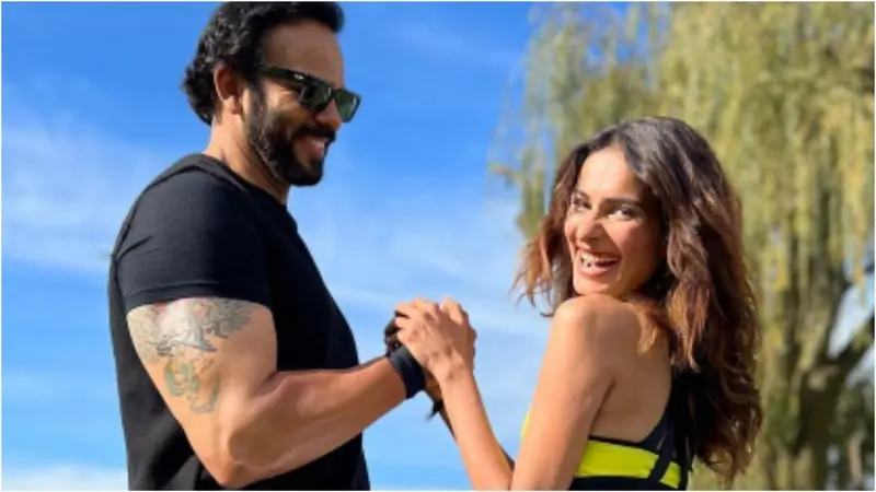 Rohit Shetty and Aneri Vajani
