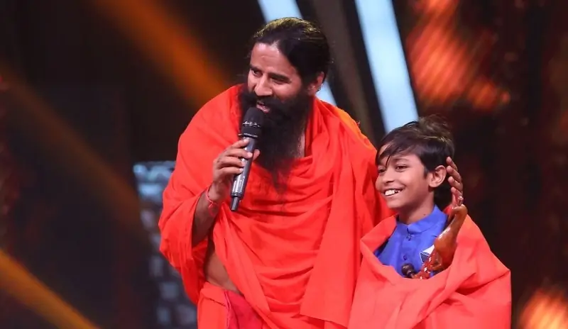 Baba Ramdev and Pranjal Biswas 