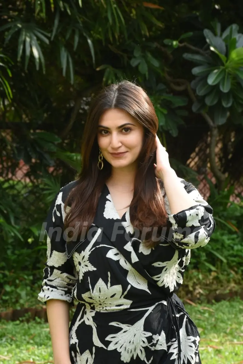 Shivaleeka Oberoi snapped promoting his upcoming film Khuda Haafiz Chapter II: Agni Pariksha 
