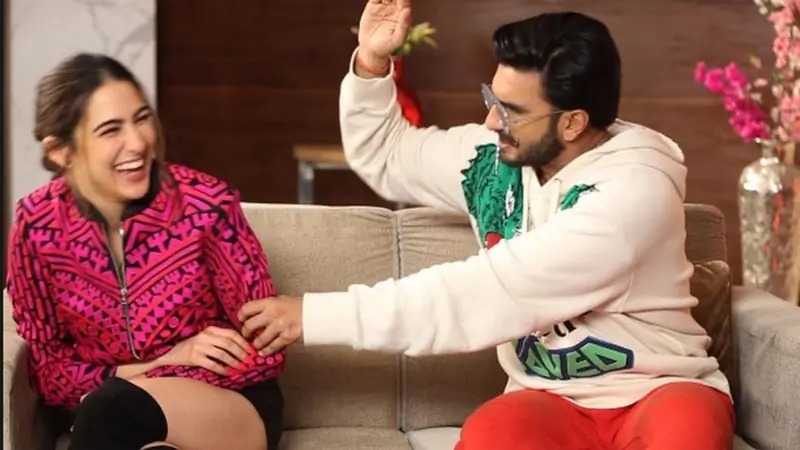 Sara Ali Khan and Ranveer Singh