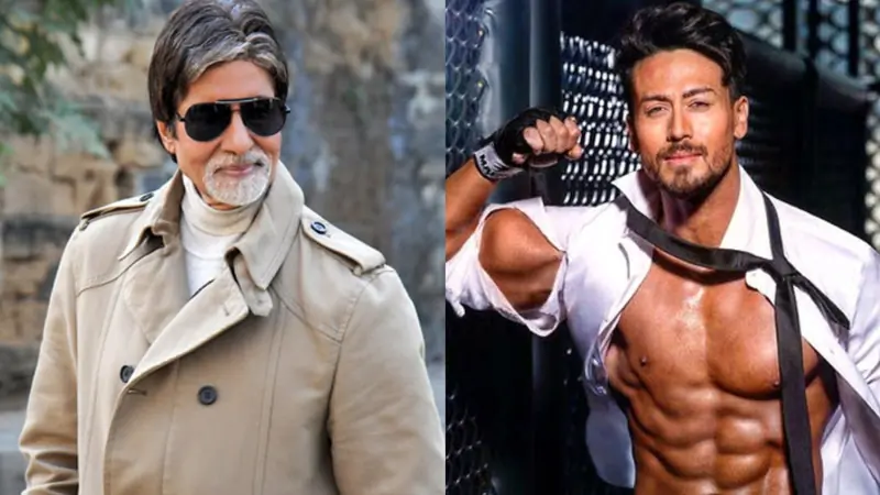 Amitabh Bachchan and Tiger Shroff