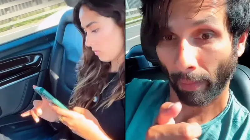 Mira Rajput and Shahid Kapoor