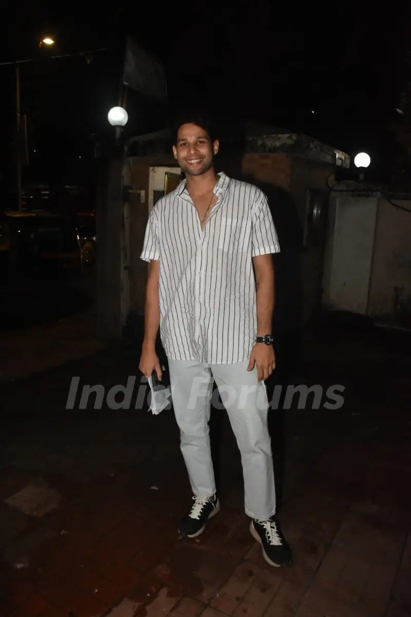 Siddhant Chaturvedi spotted in Bandra