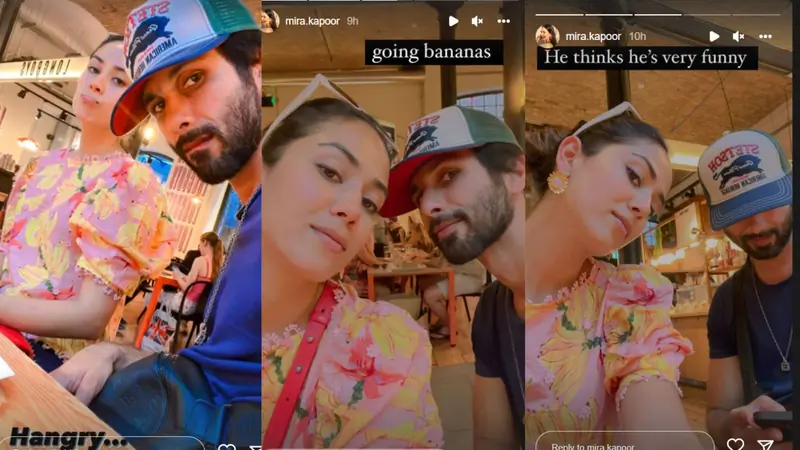 Shahid Kapoor and Mira Rajput