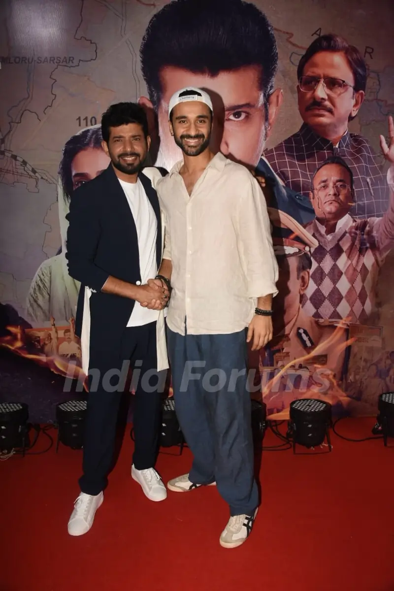 Vineet Kumar Singh spotted the screening of Rangbaaz – Darr Ki Rajneeti at Sunny Super Sound in Juhu