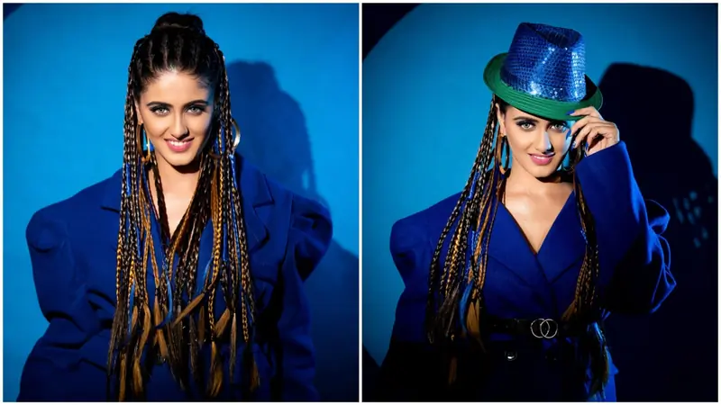 Ayesha Singh in a funny avtar