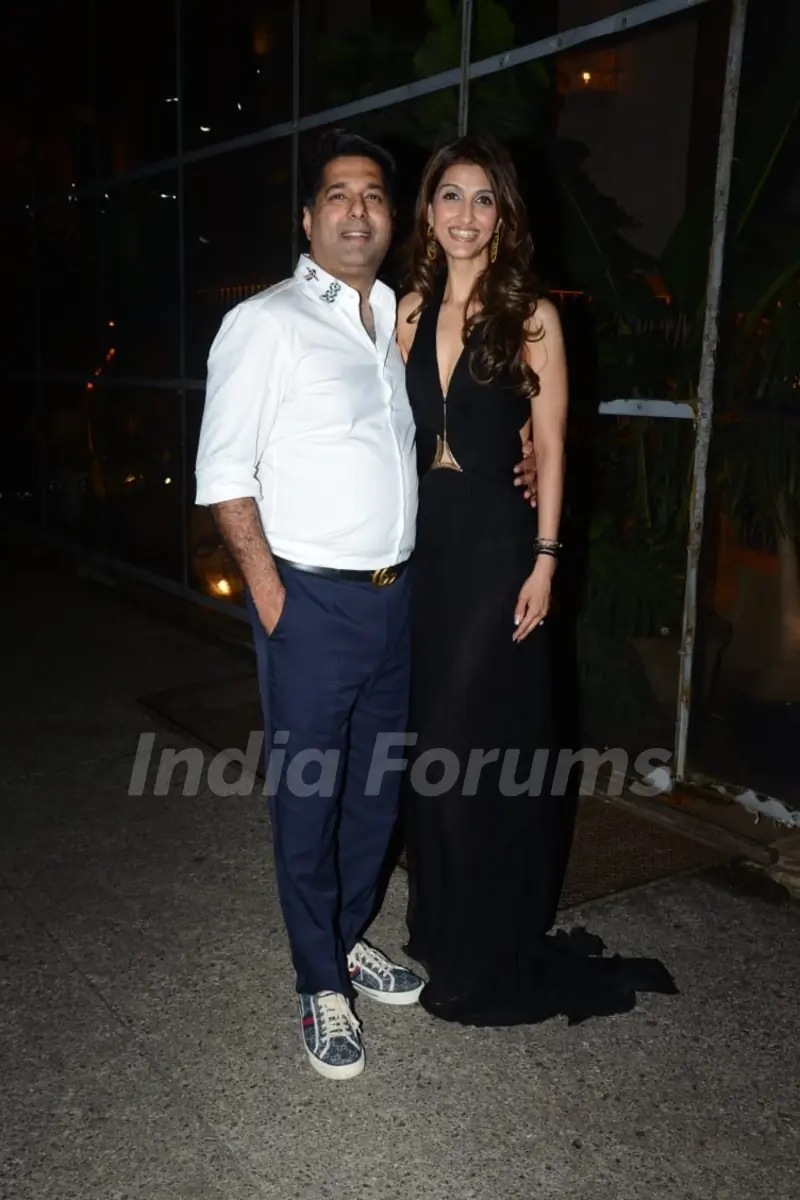 Rohit Aggarwal, Akanksha Malhotra snapped at Rohit Aggarwal’s birthday bash