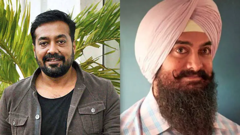Anurag Kashyap and Aamir Khan 