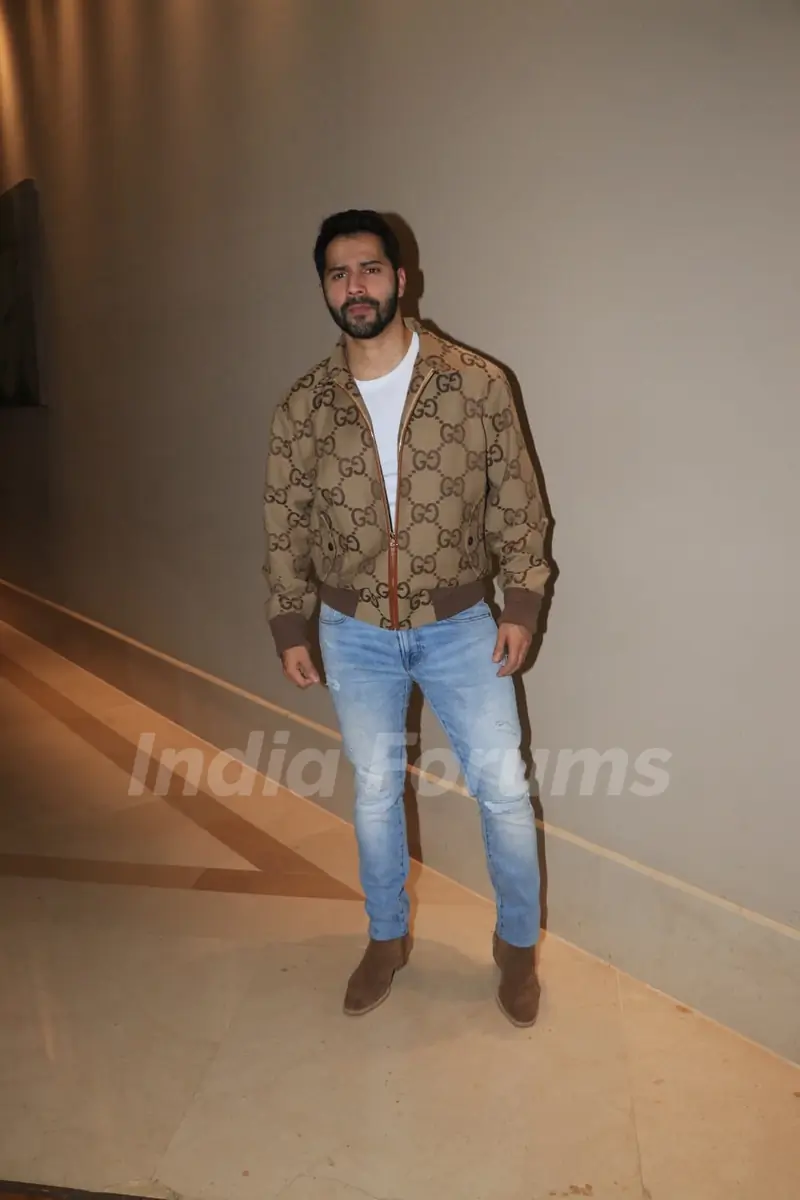 Varun Dhawan spotted at David Dhawan’s birthday bash at JW Marriott in Juhu