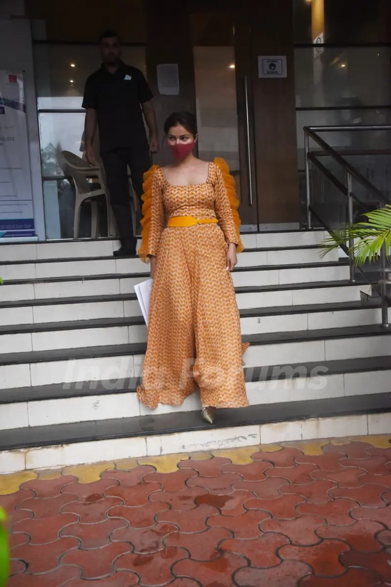 Rubina Dilaik spotted in the city 