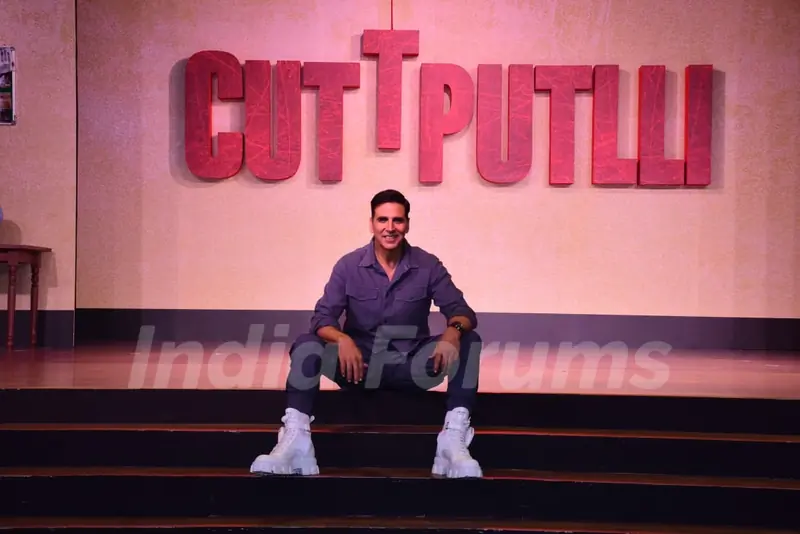 Akshay Kumar spotted at the Trailer launch of CuttPutlli 