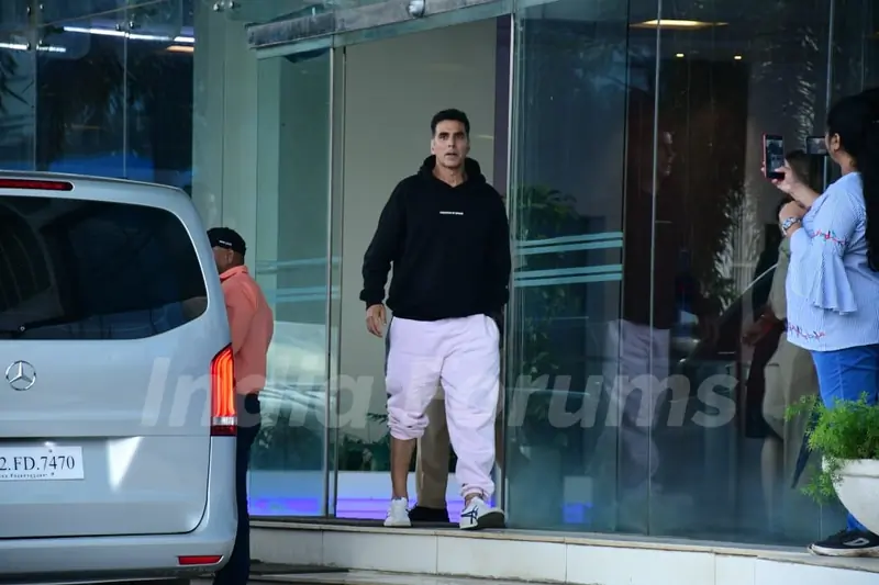 Akshay Kumar spotted in Andheri  