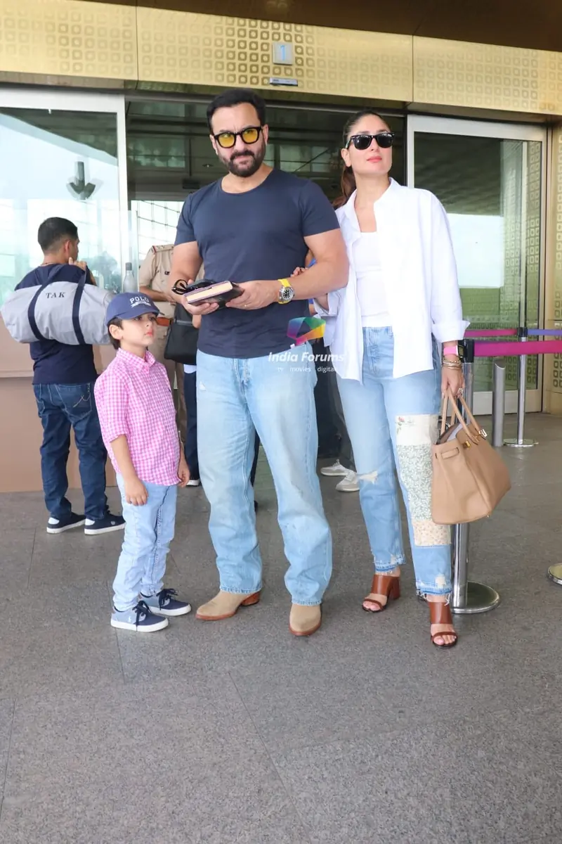 Saif, Taimur and Kareena