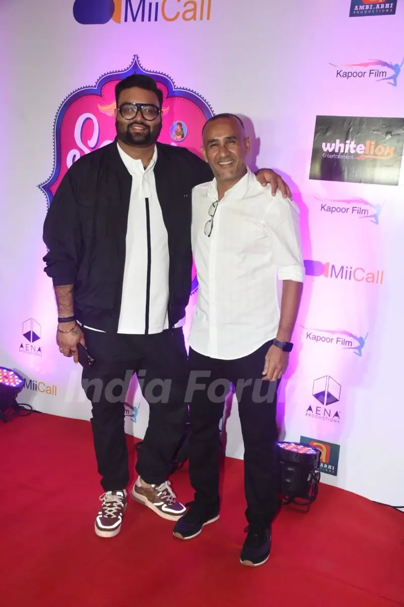 Abhishek Saxena grace the special screening of Saroj Ka Rishta