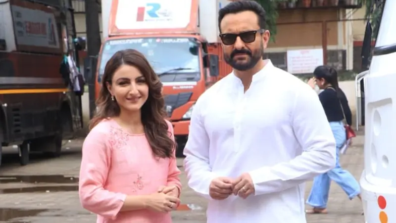 Soha Ali Khan and Saif Ali Khan